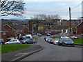 A view down Troutbeck Drive, Worcester