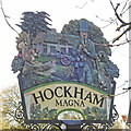 Hockham Magna village sign