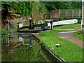 SO8480 : Debdale Lock near Cookley in Worcestershire by Roger  D Kidd