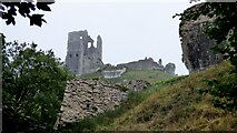 SY9582 : Corfe Castle by Sandy Gerrard