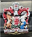 ST1876 : Cardiff - Coat of Arms by Colin Smith