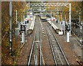 Extended platforms at Milngavie Station