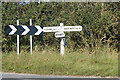TA0965 : Road sign on Woldgate by Ian S