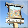 Aldborough village sign