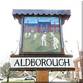 Aldborough village sign