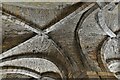 Richmond Castle: c13th vaulting in the ground floor of the Keep 3