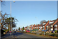 Stafford Road near Bushbury in Wolverhampton