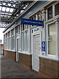 NS4864 : British Transport Police station at Paisley Gilmour Street railway station by Thomas Nugent