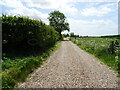 Track (bridleway) to Moor Farm