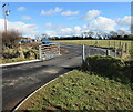 Access road to Upper Harmeston, Johnston, Pembrokeshire