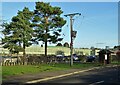 Bus stop outside HMP Ranby