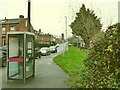 Phone box at the bottom of Branch Road