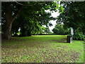 Village green off Common Lane, Scruton