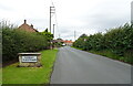 Entering Kirkby Fleetham