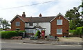 Houses on the A157, Burgh on Bain