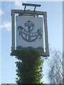 The Anchor pub sign