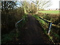 Public Footpath near Palmersville