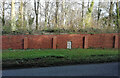 Old milestone, A338, Odstock