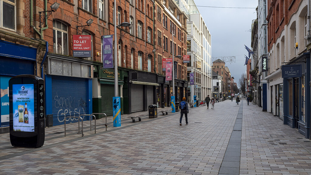 Arthur Street, Belfast © Rossographer Geograph Ireland