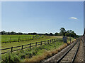 Railway signal outside Malton 