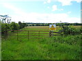 Field entrance near Middlemor Farm