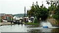 SO8171 : Canal at Stourport Top Lock, Worcestershire by Roger  D Kidd