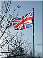 The Union Jack in Bleadon