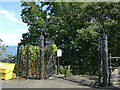 Entrance to South Cliff Gardens