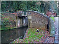 Staffordshire and Worcestershire Canal - Caldwall bridge and lock