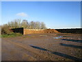 Sugar beet loading area