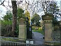 Pudsey Park: Radcliffe Lane entrance