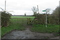 Footpath towards Weston