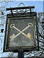 The Cross Keys sign