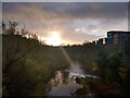 River Kelvin from Queen Margaret Bridge