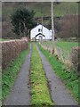 Farm track to Glanrhiew