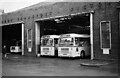 TQ2978 : London Transport Victoria Garage  1966 by Alan Murray-Rust