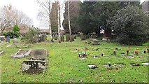 SO8752 : St. Philip and St. James, Whittington, churchyard by Jonathan Billinger
