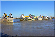 TQ4179 : Thames Barrier by Wayland Smith
