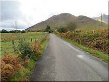 NN1328 : Road (B8077) near to Barran an Tuirc by Peter Wood