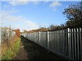 Footpath by the railway