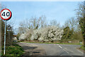 Junction of Reeves Lane and Epping Road (B181)