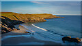 NC4068 : Looking north from the view point at Sango Bay by Peter Moore