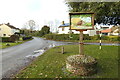 TG2218 : Hainford village sign by Adrian S Pye