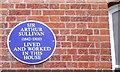 Sir Arthur Sullivan Plaque on River House