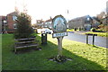 TF9839 : Binham village sign by Adrian S Pye