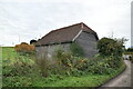 Weatherboarded barn