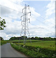 Pylon beside the Husthwaite road