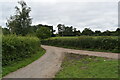 Road junction near Brook Farm, Dallinghoo