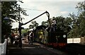 TQ4023 : Filling the tank, Sheffield Park station, Bluebell Railway by Martin Tester