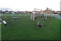 Play area in the recreation ground